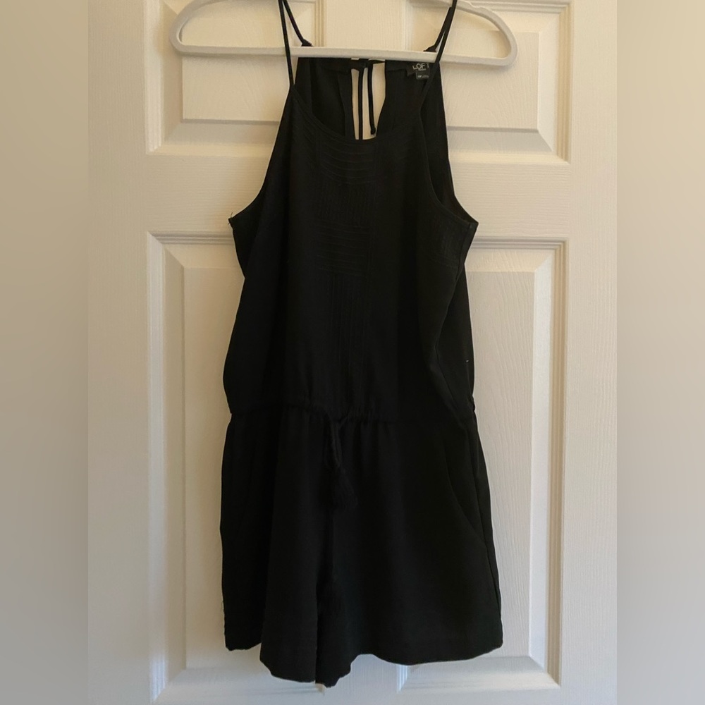 Black loft romper